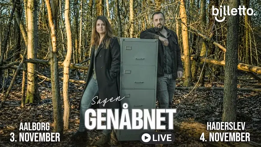 Sagen Genåbnet - Live True Crime - Aalborg