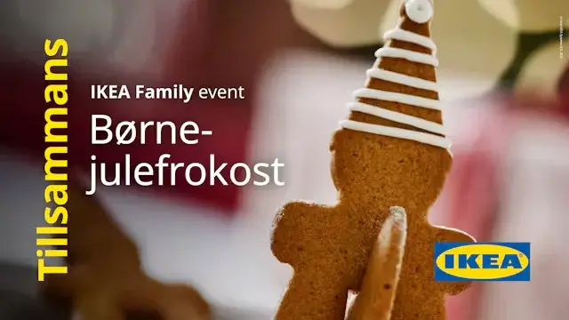 Voksenbillet til Børnejulefrokost på IKEA Aalborg