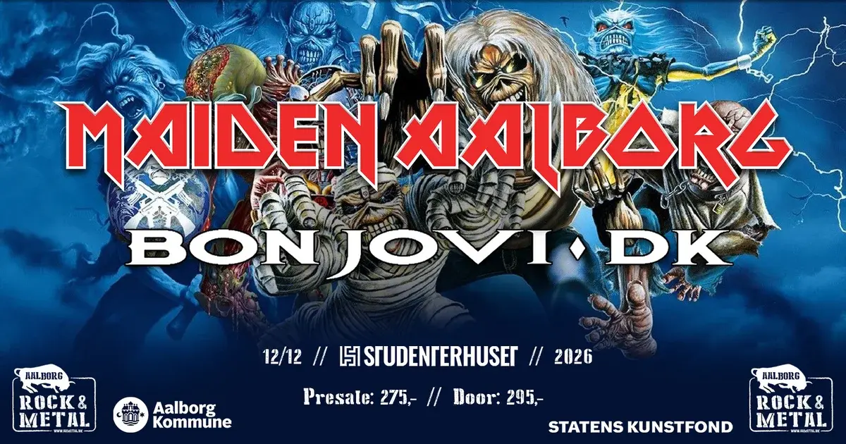ARM concert: Maiden Aalborg & Bon Jovi DK