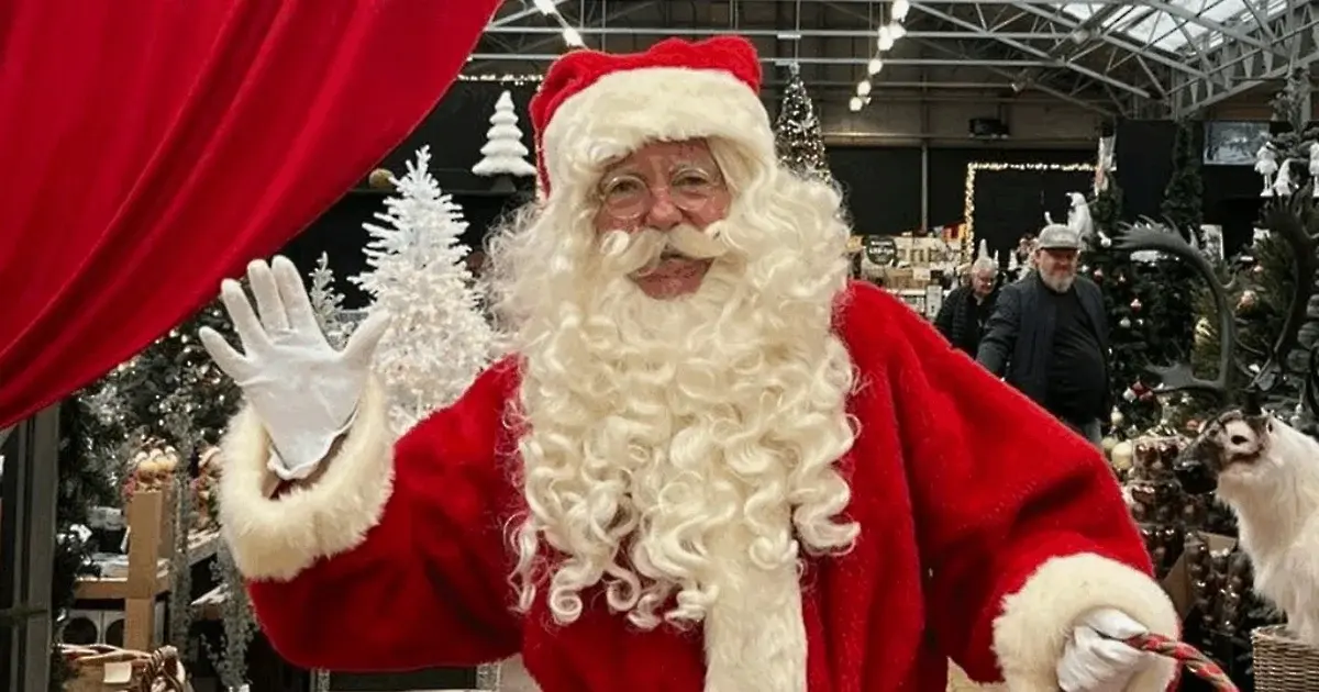 Møde med julemanden på Plantorama Aalborg