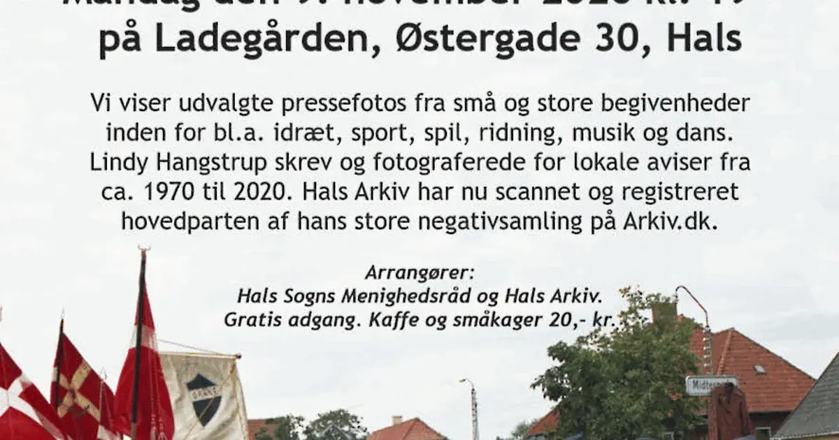 Historic Workshop: Lindy Hangstrup's Press Photos from Community Life in Hals