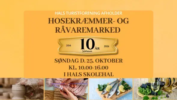 Efterårets Hosekræmmer- og råvaremarked i Hals