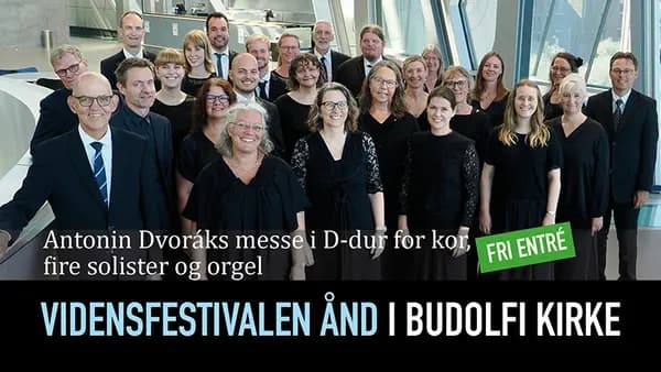 Antonin Dvoráks messe i D-dur for kor, fire solister og orgel