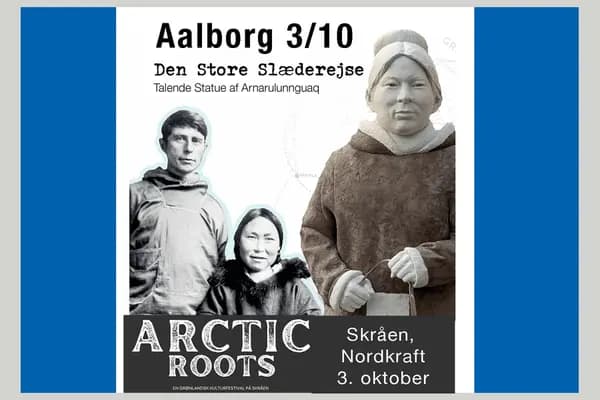 Talking Statue of Arnarulunnguaq Arrives in Aalborg