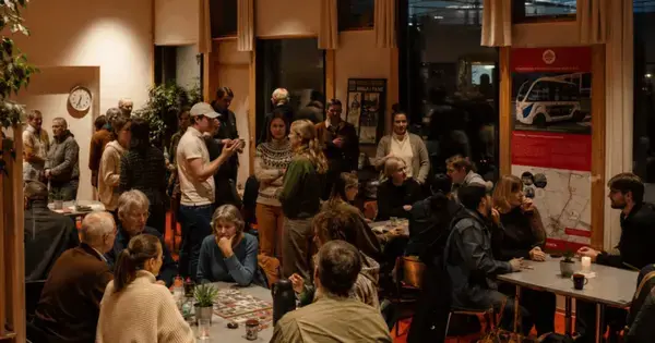 Conversation Salon at Trekanten – the space