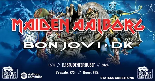 ARM concert: Maiden Aalborg & Bon Jovi DK