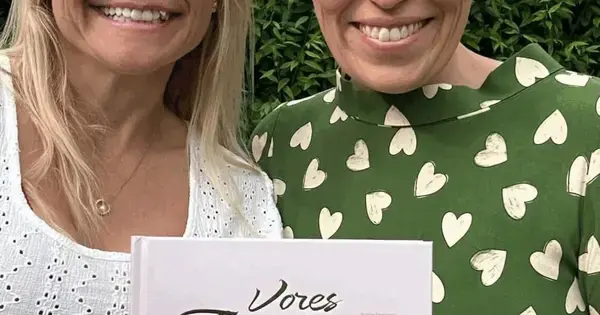 Bag kameraet og helt ind i bageteltet med Rikke og Monica