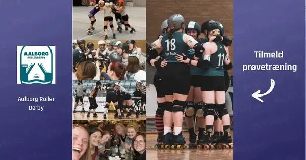 Roller Derby Training in Aalborg