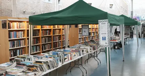 Det store bogsalg på Aalborg Bibliotek