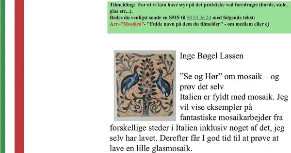 Italienske mosaikker