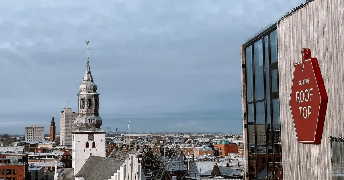Salling Christmas Garden - Aalborg's Christmas Glow on the Rooftop